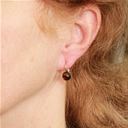 Domed Shell Earring